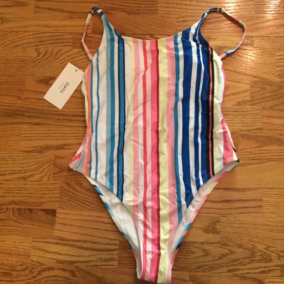 💙NWT Zaful Multicolored Swimsuit (Small)💙 - Picture 1 of 8
